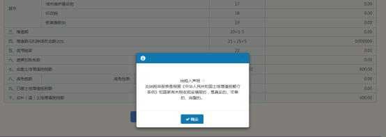 確定申報表信息正確后，點擊頁面下方【提交】，即可將申報表提交