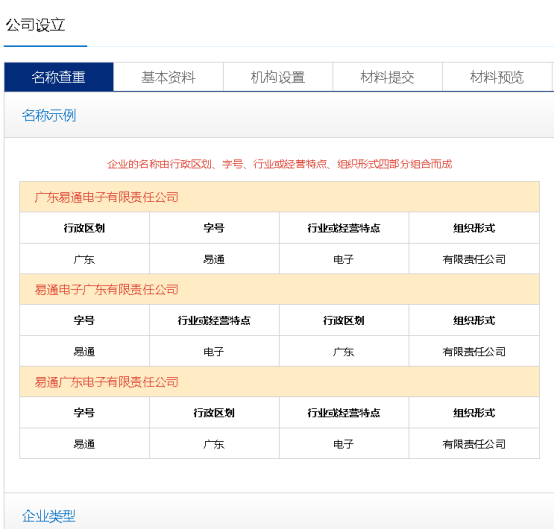 名稱(chēng)查重