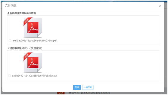 企業(yè)所得稅清算報(bào)備申請表