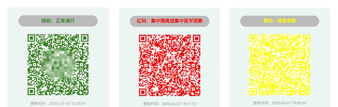 紅、黃、綠三色