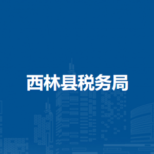 西林縣稅務局辦稅服務廳辦公時間地址及納稅服務電話
