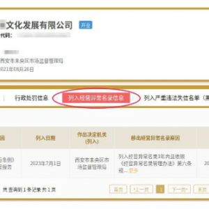 什么情況下，會被列入異常名錄、信用懲戒？如何移除？