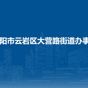 貴陽市云巖區(qū)大營路街道辦事處各部門負(fù)責(zé)人和聯(lián)系電話