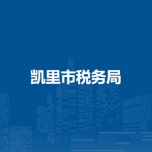 凱里市稅務(wù)局辦稅服務(wù)廳辦公時間地址及納稅咨詢電話