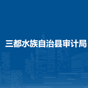 三都水族自治縣審計局各部門負(fù)責(zé)人及聯(lián)系電話