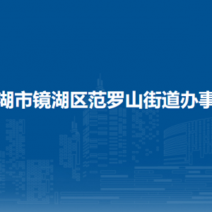 蕪湖市鏡湖區(qū)范羅山街道便民服務中心
