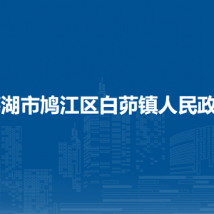 蕪湖市鳩江區(qū)白茆派出所
