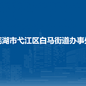 蕪湖市弋江區(qū)白馬街道社保所