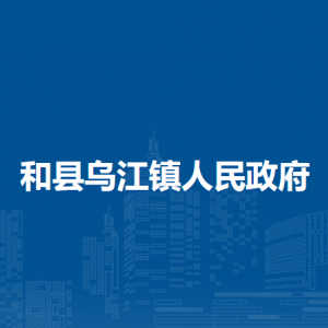 和縣烏江鎮(zhèn)綜合行政執(zhí)法大隊（生態(tài)環(huán)境保護站）
