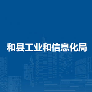 和縣工業(yè)和信息化局非煤礦山管理股