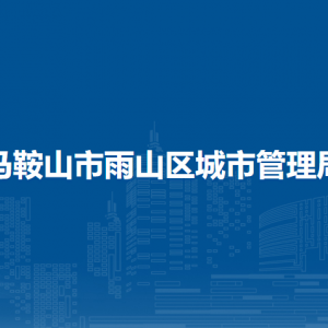 馬鞍山市雨山區(qū)城市管理局黨建辦公室