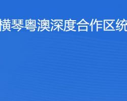 橫琴粵澳深度合作區(qū)?統(tǒng)計(jì)