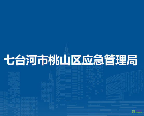 七臺河市桃山區(qū)應急管理局