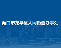 ?？谑旋埲A區(qū)大同街道辦事處