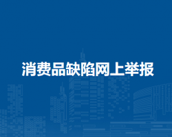 國家市場監(jiān)督管理總局消費(fèi)品缺陷網(wǎng)上舉報(bào)入口