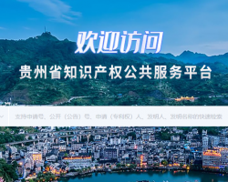 貴州省 知識產(chǎn)權(quán)公共服務(wù)平臺入口