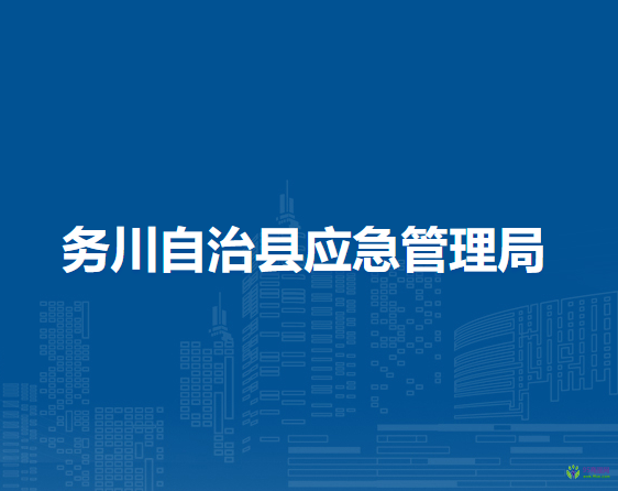 務(wù)川自治縣應(yīng)急管理局