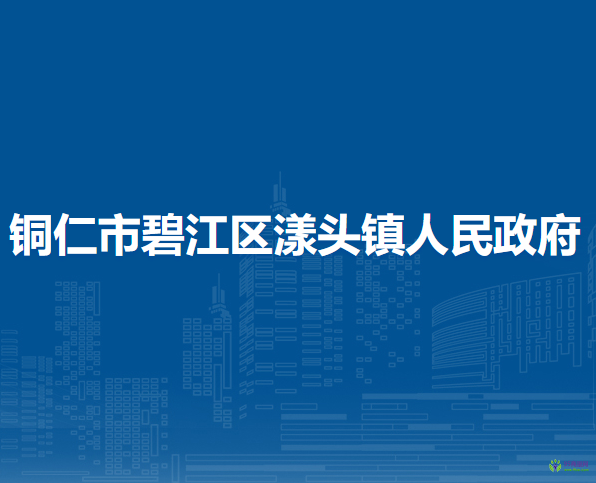 銅仁市碧江區(qū)漾頭鎮(zhèn)人民政府