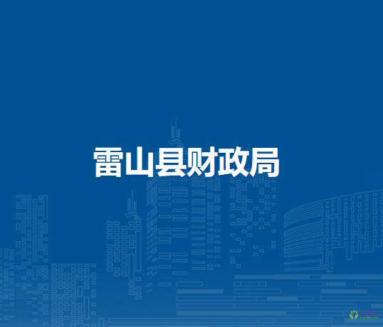 雷?山縣財(cái)政局