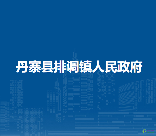 丹寨縣排調(diào)鎮(zhèn)人民政府