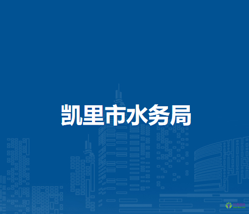 凱里市水務(wù)局
