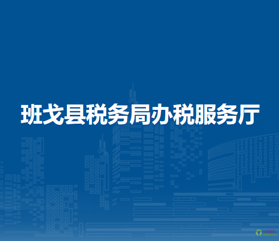 班戈縣稅務(wù)局辦稅服務(wù)廳