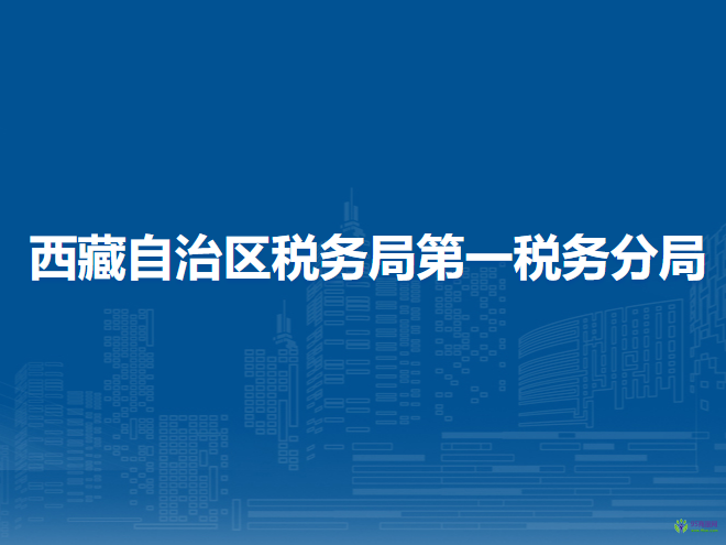 西藏自治區(qū)稅務局第一稅務分局藏青工業(yè)園區(qū)辦稅服務點