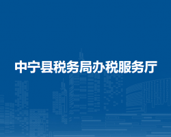 中寧縣稅務(wù)局辦稅服務(wù)廳