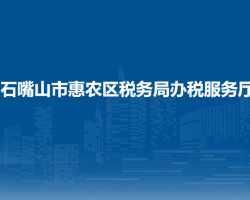 石嘴山市惠農(nóng)區(qū)稅務局辦稅