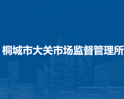 桐城市大關(guān)市場(chǎng)監(jiān)督管理所