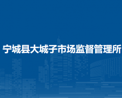 寧城縣大城子市場監(jiān)督管理