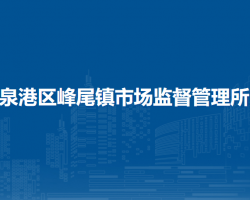 泉州市泉港區(qū)峰尾鎮(zhèn)市場監(jiān)督管理所