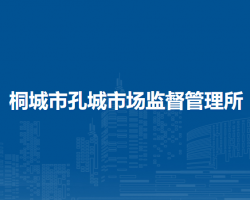 桐城市孔城市場(chǎng)監(jiān)督管理所