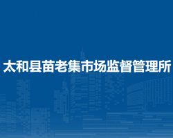 太和縣苗老集市場(chǎng)監(jiān)督管理