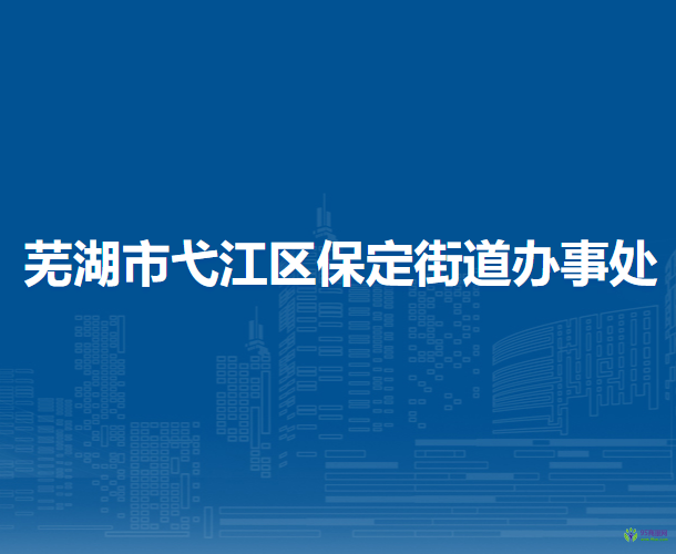 蕪湖市弋江區(qū)保定街道辦事處