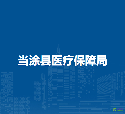 當(dāng)涂縣醫(yī)療保障局